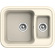 Мойка для кухни EWIGSTEIN Antik 60К 1,5 чаши 660х505 мм кварцевая, крем