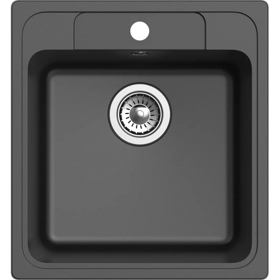 Мойка для кухни EWIGSTEIN Elegant 50 470х510 чаша кварцевая, антрацит