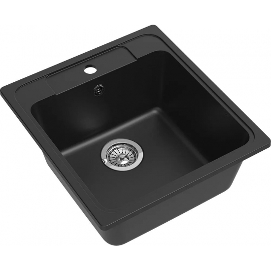 Мойка для кухни EWIGSTEIN Elegant 50 470х510 чаша кварцевая, антрацит