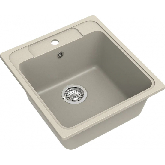 Мойка для кухни EWIGSTEIN Elegant 50 470х510 чаша кварцевая, бежевый