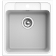 Мойка для кухни EWIGSTEIN Elegant 50 470х510 чаша кварцевая, иней
