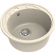 Мойка для кухни EWIGSTEIN Elegant R45 1 чаша D=480 кварцевая, крем