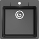Мойка для кухни EWIGSTEIN Gerd 50 1 чаша 505х505мм кварцевая, антрацит