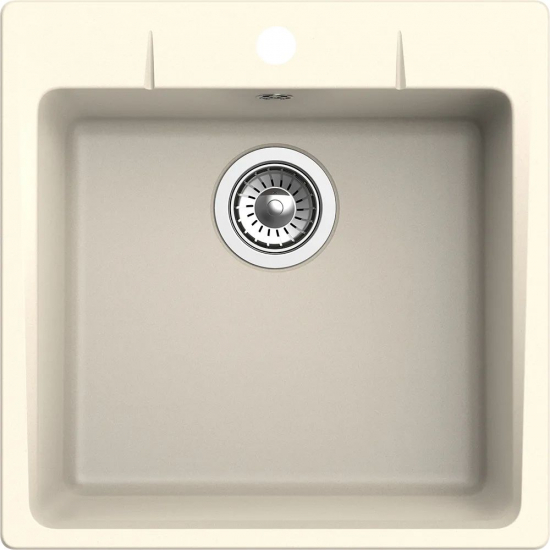 Мойка для кухни EWIGSTEIN Gerd 50 1 чаша 505х505мм кварцевая, крем