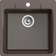 Мойка для кухни EWIGSTEIN Gerd 50 1 чаша 505х505мм кварцевая, шоколад