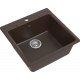 Мойка для кухни EWIGSTEIN Gerd 50 1 чаша 505х505мм кварцевая, шоколад