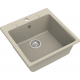 Мойка для кухни EWIGSTEIN Gerd 50 1 чаша 505х505мм кварцевая, тёмно-бежевый