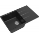 Мойка для кухни EWIGSTEIN Gerd 60F 1 чаша+крыло 769х487мм кварцевая, антрацит