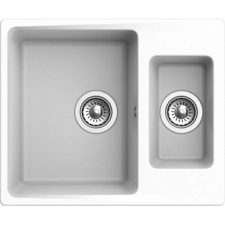 Мойка для кухни EWIGSTEIN Gerd 60K 1,5 чаши 593х490 мм кварцевая, иней