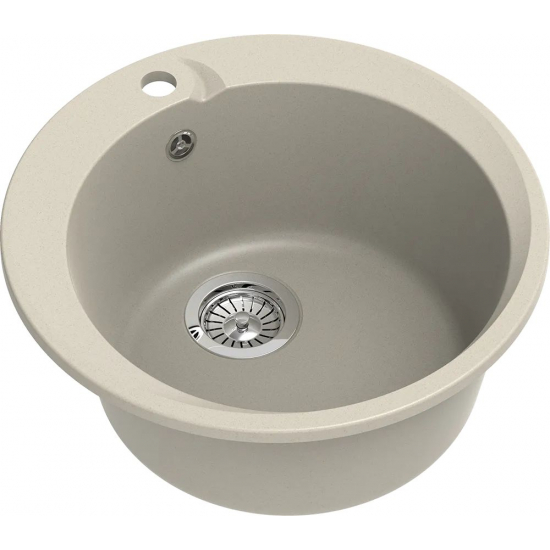 Мойка для кухни EWIGSTEIN Rund 45 1 чаша D-490мм кварцевая, бежевый