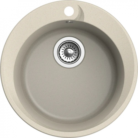 Мойка для кухни EWIGSTEIN Rund 45 1 чаша D-490мм кварцевая, тёмно-бежевый