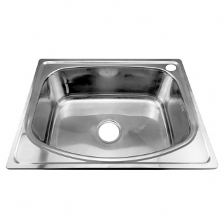 Мойка для кухни FABIA 60458 600х450x0,8 мм нержавеющая сталь