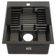 Мойка для кухни FABIA Profi 40503G 400х500x3 мм с корзиной, графит