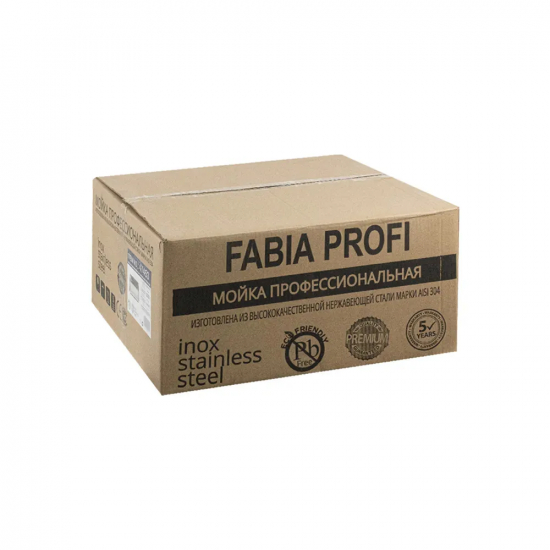 Мойка для кухни FABIA Profi 5050S 500х500x3 мм, чаша 0.6 мм