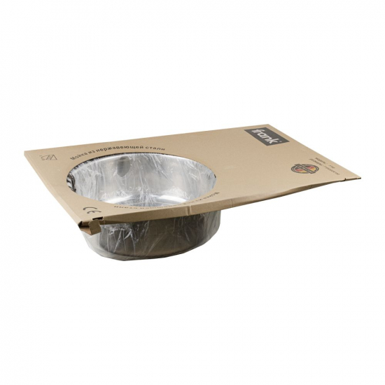 Мойка для кухни FRANK Profi 775008L правая 770х500x1 мм