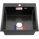 Мойка для кухни GFFRANK 50502G 500х500x2 мм, графит