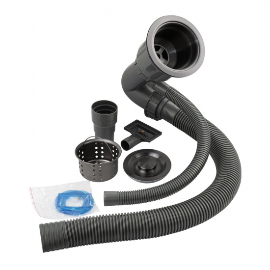 Мойка для кухни GFFRANK 50502G 500х500x2 мм, графит