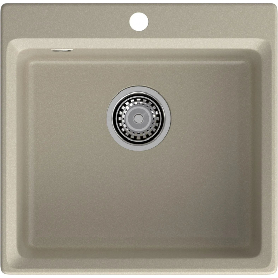 Мойка для кухни GRANFEST Level 510 510х500 мм, топаз