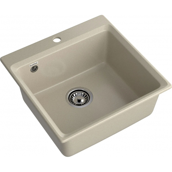 Мойка для кухни GRANFEST Level 510 510х500 мм, топаз