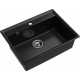 Мойка для кухни GRANFEST Level 660 660х500 мм, чёрный