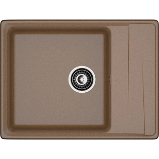 Мойка для кухни GRANFEST Level 660L чаша+крыло 660х500 мм, терракот