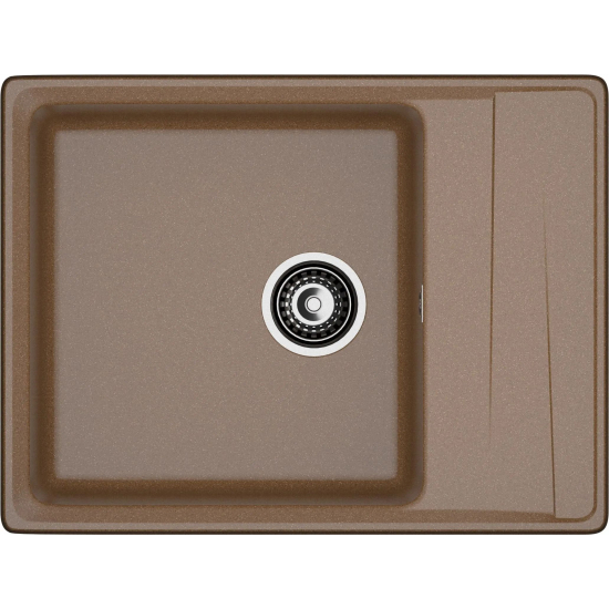 Мойка для кухни GRANFEST Level 660L чаша+крыло 660х500 мм, терракот