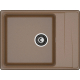 Мойка для кухни GRANFEST Level 660L чаша+крыло 660х500 мм, терракот