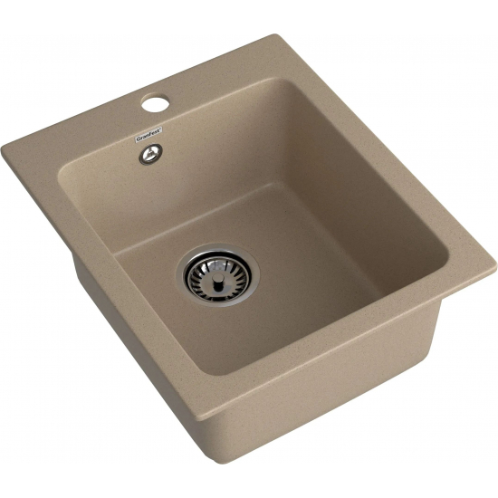 Мойка для кухни GRANFEST Practik 505 427х505 мм, песочный