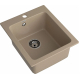 Мойка для кухни GRANFEST Practik 505 427х505 мм, песочный