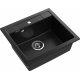 Мойка для кухни GRANFEST Quadro 561 560х500 мм, чёрный