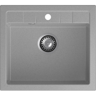 Мойка для кухни GRANFEST Quadro 561 560х500 мм, серый