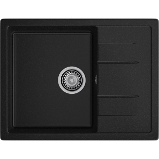 Мойка для кухни GRANFEST Quadro 650L чаша+крыло 650х500 мм, бежевый