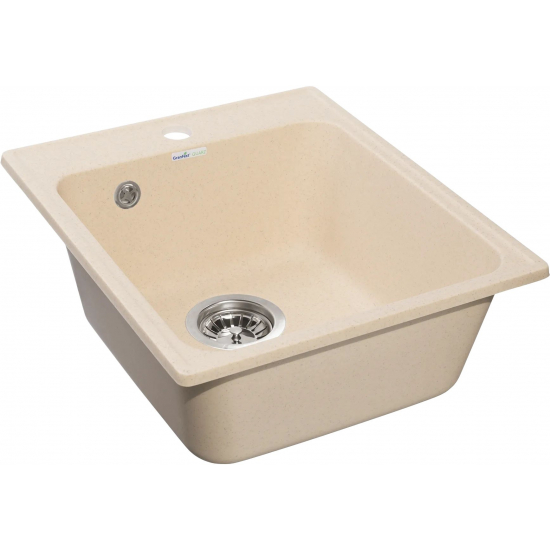 Мойка для кухни GRANFEST Quarz(ECO) Z17 418х477 мм кварцевая, бежевый