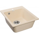 Мойка для кухни GRANFEST Quarz(ECO) Z17 418х477 мм кварцевая, бежевый