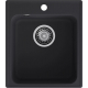 Мойка для кухни GRANFEST Quarz(ECO) Z17 418х477 мм кварцевая, чёрный