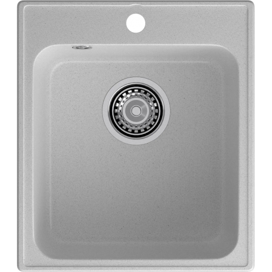 Мойка для кухни GRANFEST Quarz(ECO) Z17 418х477 мм кварцевая, серый