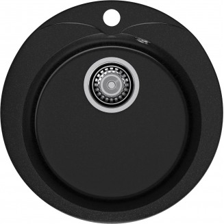 Мойка для кухни GRANFEST Rondo 480 D475 мм, чёрный