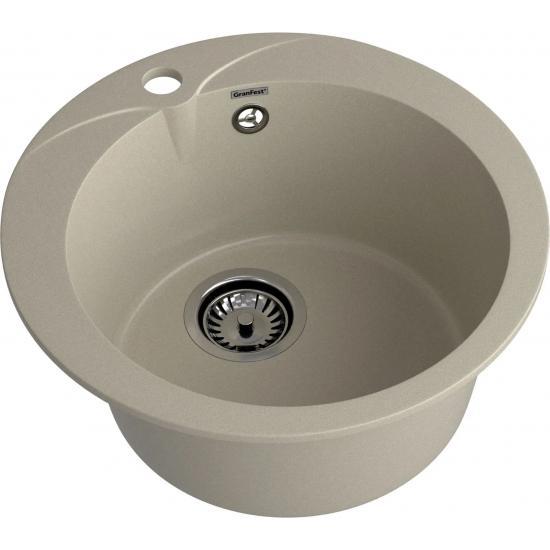 Мойка для кухни GRANFEST Rondo 480 D475 мм, топаз