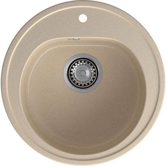 Мойка для кухни GRANFEST Rondo 510 D510 мм, кашемир