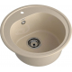 Мойка для кухни GRANFEST Rondo 510 D510 мм, кашемир