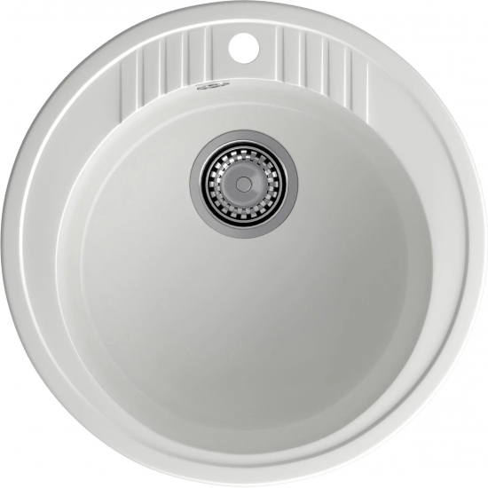 Мойка для кухни GRANFEST Rondo 520 D520 мм, иней