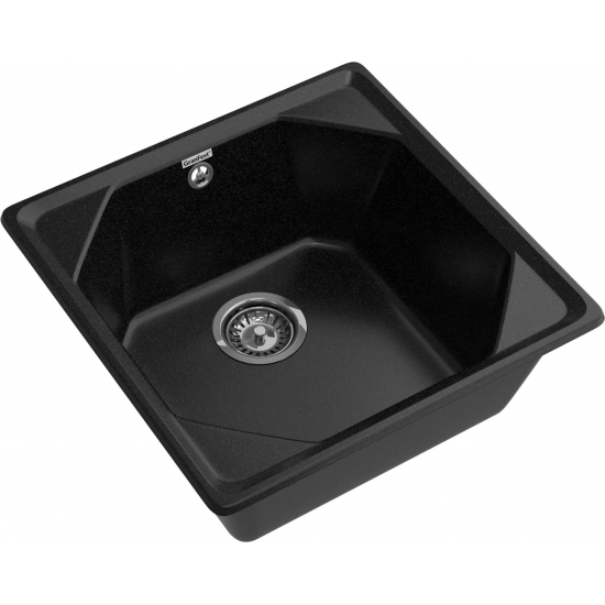 Мойка для кухни GRANFEST Unique 500 500х500 мм, чёрный