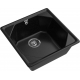 Мойка для кухни GRANFEST Unique 500 500х500 мм, чёрный