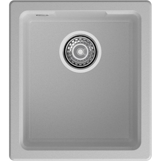 Мойка для кухни GRANFEST Urban UR-4540 400х450 мм кварцевая, серый