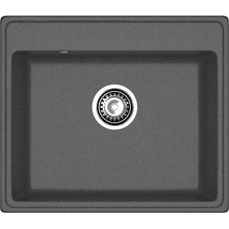 Мойка для кухни GRANFEST Vertex 580 580х500 мм, графит