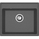 Мойка для кухни GRANFEST Vertex 580 580х500 мм, графит