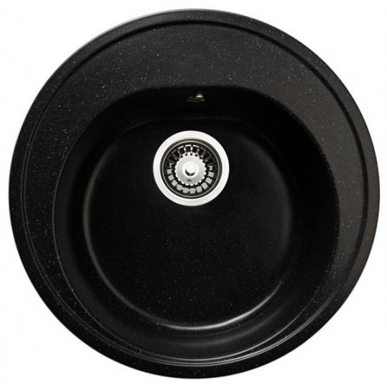 Мойка для кухни GRANICOM G-001 D=502 мм, антрацит