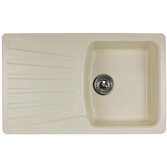 Мойка для кухни GRANICOM G-005 чаша+крыло 800х494 мм, шампань