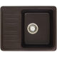 Мойка для кухни GRANICOM G-007 чаша+крыло 560х445 мм, шоколад