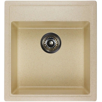 Мойка для кухни GRANICOM G-021 463х505 мм, шампань